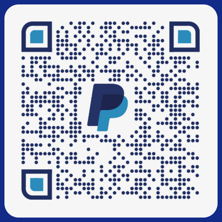 PayPal donation QR code